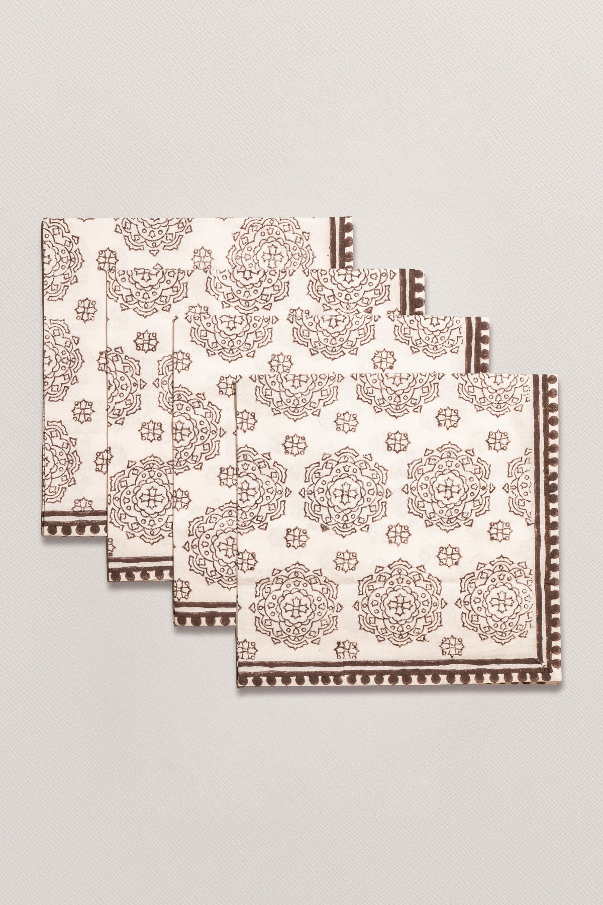 Napkins - Tulip Wheels (Bark)